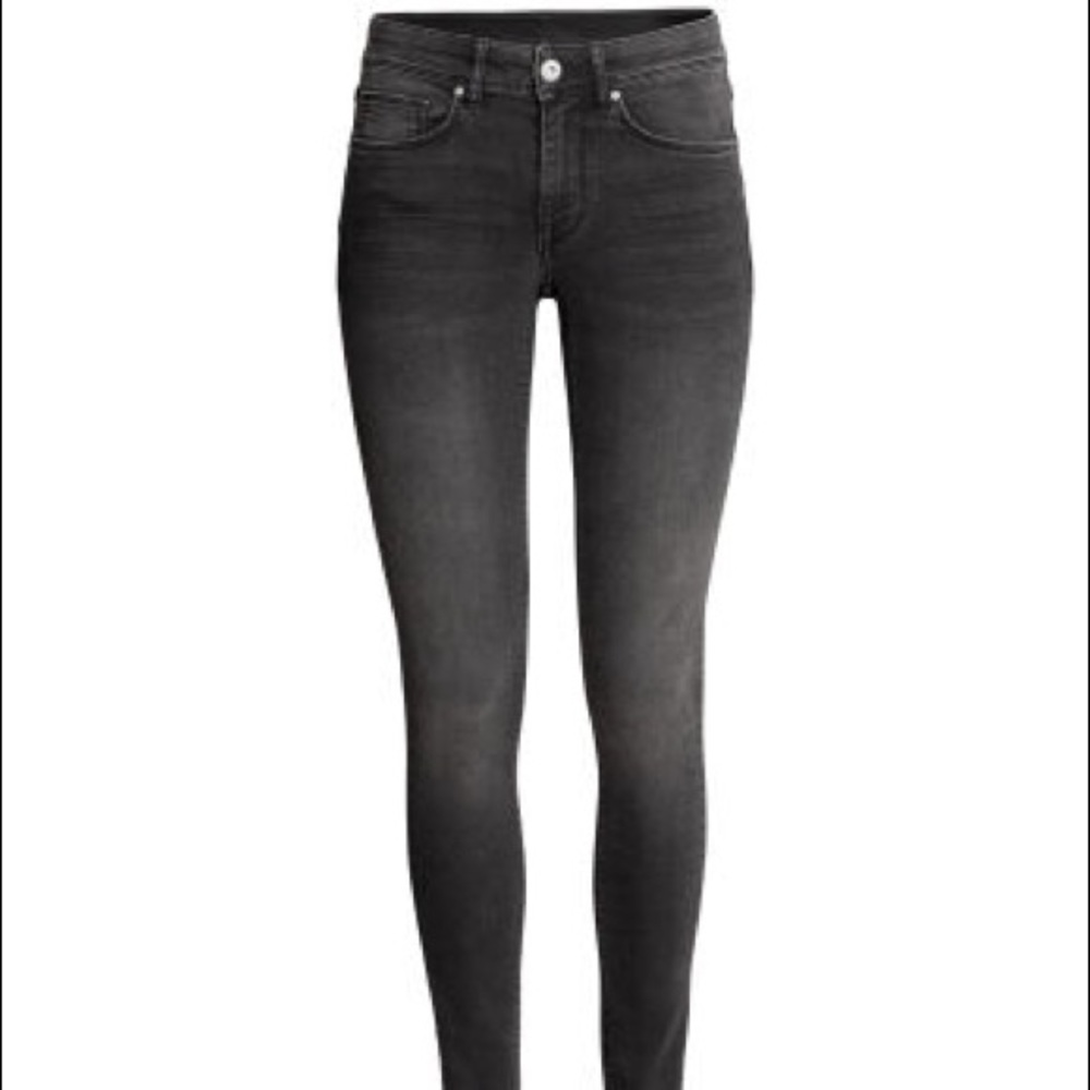 Dark grey wash jeans